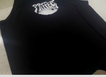 Prefect Wave Logo Black Tank- Medium